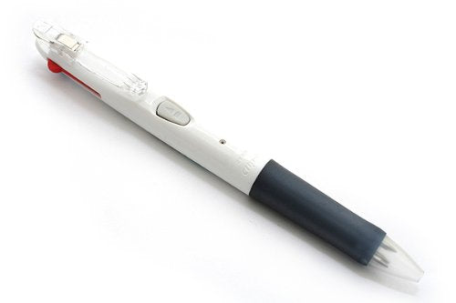Zebra Clip-on G3C? 3 Farben Schwarz Rot Blau Kugelschreiber Weiß B3A3-W