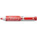 Pentel 可伸缩手持白板笔扁铅粗红色 [1 件] MWXN6M-B