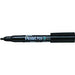 Pentel Marcador permanente Pentel Pentel Pen núcleo redondo punta media tinta negra ENN50-A