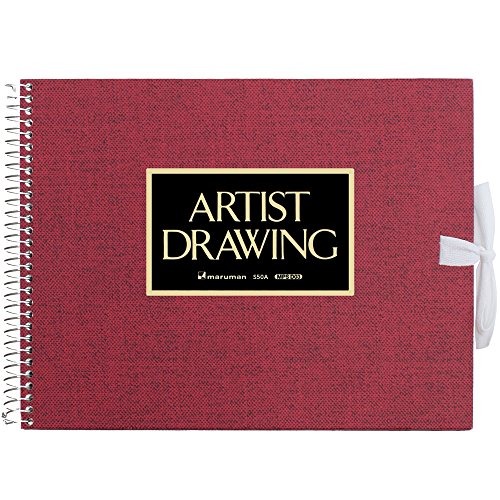 Medaglione artista Maruman Sketchbook F0 rosso