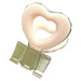Bellos Heart Clip rosa chiaro (DCH-2LP)