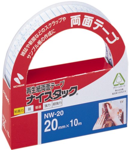 Nichiban Nicetack Double-Sided Tape General Type 20mm NW-20 Nichiban 4987167000165