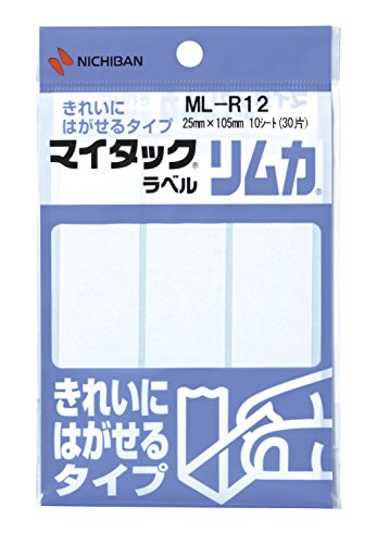 Nichiban MiTac Label Limca 10 vellen (30 stuks) ML-R12 Nichiban 4987167012564