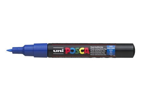 uni Extra Fin Posca Blue Mitsubishi blyant 4902778654064