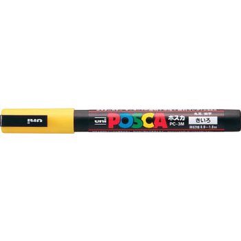 Uni Posca Crayon Mitsubishi Jaune Pointe Fine 4902778975466