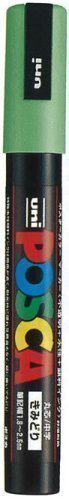 uni Posca Fine Point Kuning Hijau Mitsubishi Pensil 4902778975497