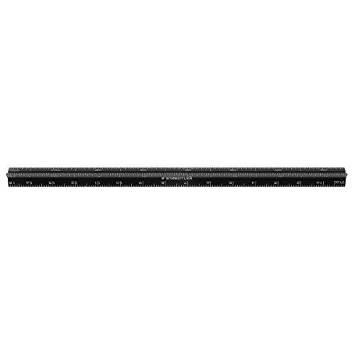 Scala triangolare ad alta precisione sottile nero opaco Stedler Japan 4955414561745