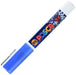 lápis uni Posca glitter extrafino azul PC1ML-33 Mitsubishi 4902778719367