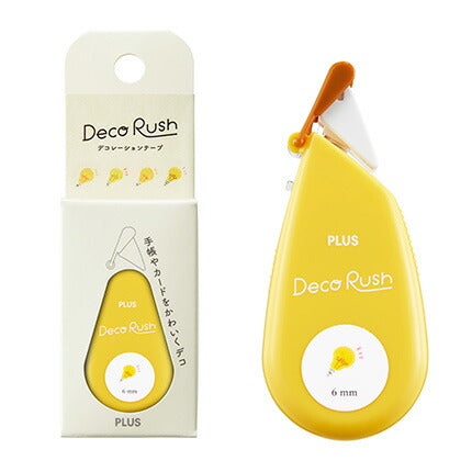 plus-Plus-Decoration Tape-Decolash-Attention-Decolash-dc060-3TAGSTATIONERY Tag Stationery Office Japan OFFICEJAPAN 