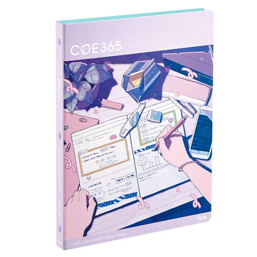 COE365 Loseblattordner auf dem Schreibtisch FL-001-E B5 PLUS