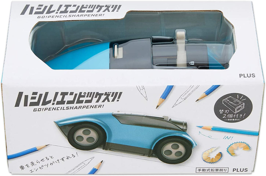 PLUS Hashire! Blyant kezuri! Blyantspidser FS-660 blå