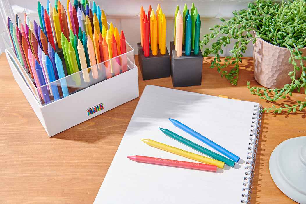 [Limited production product] Coupy Pencil Cube Box 72 Colors Set Black FY72BOX-BK Sakura Crepas